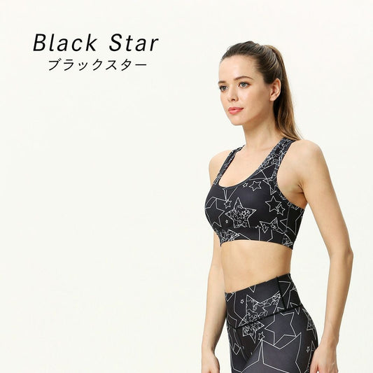 【OUTLET】スポーツブラ ブラックスター